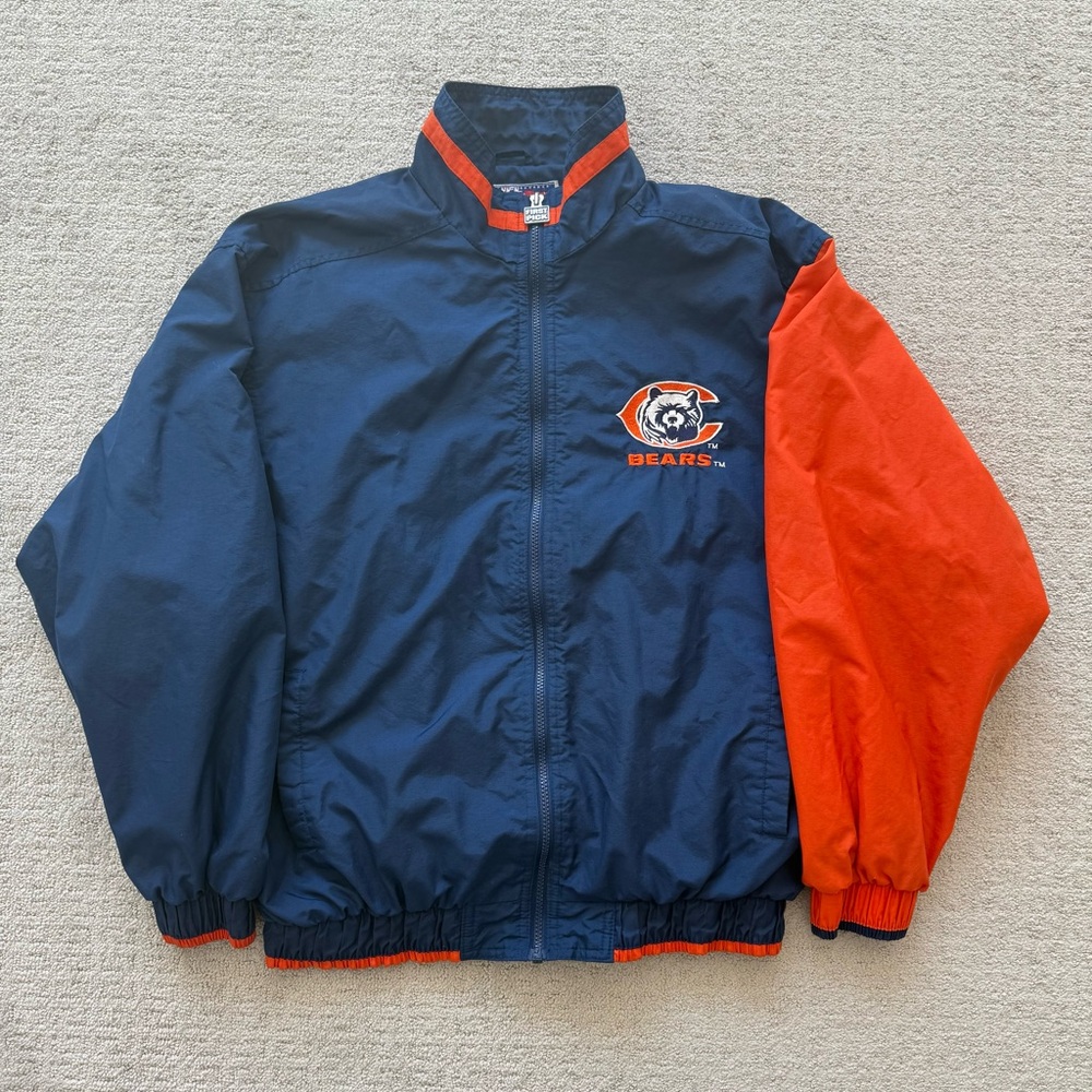 SOLD ELSEWHERE Vintage 90s Chicago Bears NFL Windbreaker Jacket